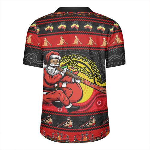 Australia Rugby Jersey Ripper Aboriginal Christmas Down Under
