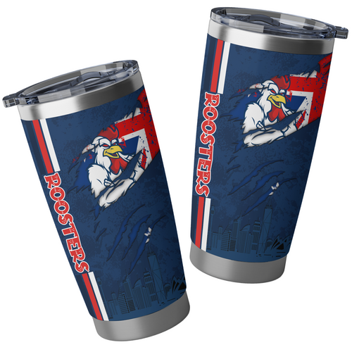 Sydney Roosters Tumbler Happy Australia Day Flag Scratch Style Sydney Roosters Tumbler Happy Australia Day Flag Scratch Style