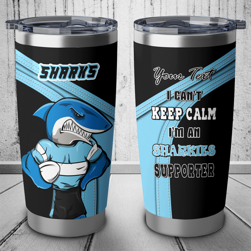 Cronulla-Sutherland Sharks Tumbler Custom Team Of Us Die Hard Fan Supporters Cronulla-Sutherland Sharks Tumbler Custom Team Of Us Die Hard Fan Supporters