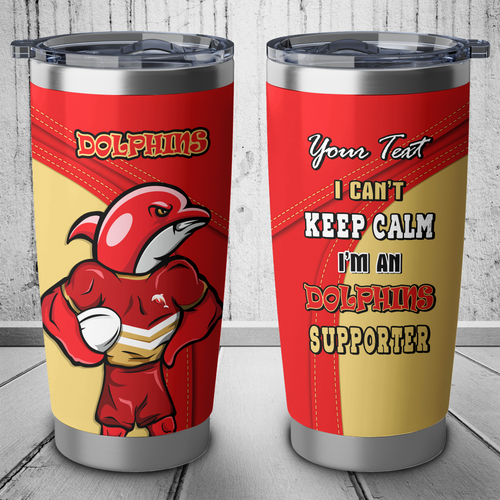 Redcliffe Dolphins Tumbler Custom Team Of Us Die Hard Fan Supporters Redcliffe Dolphins Tumbler Custom Team Of Us Die Hard Fan Supporters
