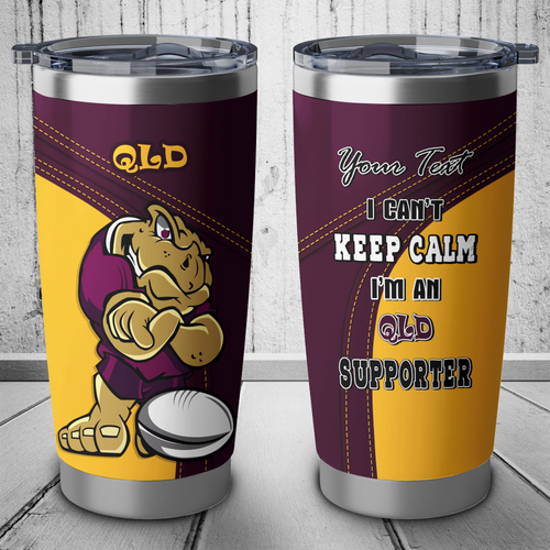 Queensland Maroons Tumbler Custom Team Of Us Die Hard Fan Supporters Queensland Maroons Tumbler Custom Team Of Us Die Hard Fan Supporters