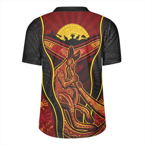 Australia Rugby Jersey Aboriginal Kangaroo Spirit Dreaming Australia Rugby Jersey Aboriginal Kangaroo Spirit Dreaming