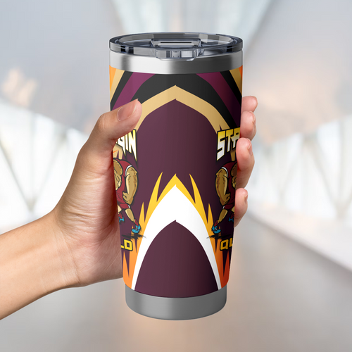 Queensland Maroons Tumbler Custom State Of Origin 2024 Passionate Fan Born To Win QLD vs NSW Queensland Maroons Tumbler Custom State Of Origin 2024 Passionate Fan Born To Win QLD vs NSW