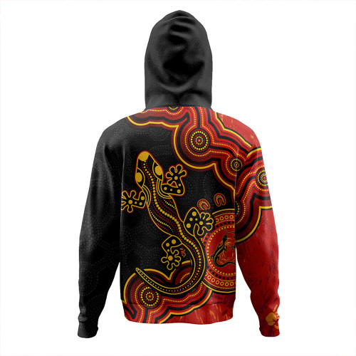 Australia Hoodie Aboriginal Lizard Dreaming Outback Australia Hoodie Aboriginal Lizard Dreaming Outback
