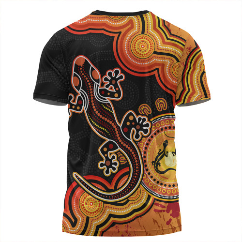 Australia T-Shirt Aboriginal Lizard Dreaming Outback Australia T-Shirt Aboriginal Lizard Dreaming Outback