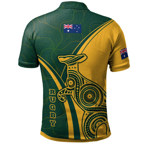 Australia Polo Shirt - Australian Kangaroo & Patterns
