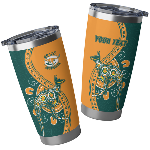 Australia Wallabies Tumbler Custom Go Wallabies Aboriginal Inspired Jersey Australia Wallabies Tumbler Custom Go Wallabies Aboriginal Inspired Jersey