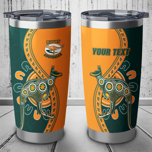 Australia Wallabies Tumbler Custom Go Wallabies Aboriginal Inspired Jersey Australia Wallabies Tumbler Custom Go Wallabies Aboriginal Inspired Jersey