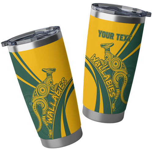 Australia Tumbler Wallabies Squad Aboriginal Pattern Inspired Australia Tumbler Wallabies Squad Aboriginal Pattern Inspired