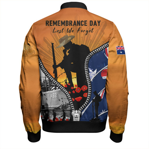 Australia Bomber Jacket Lest We Forget Honoring Our Heroes On Remembrance Day Australia Bomber Jacket Lest We Forget Honoring Our Heroes On Remembrance Day