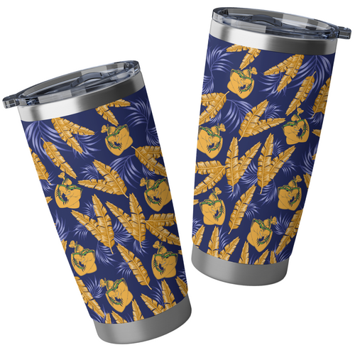 Parramatta Eels Tumbler Tropical Patterns Parramatta Eels Tumbler Tropical Patterns