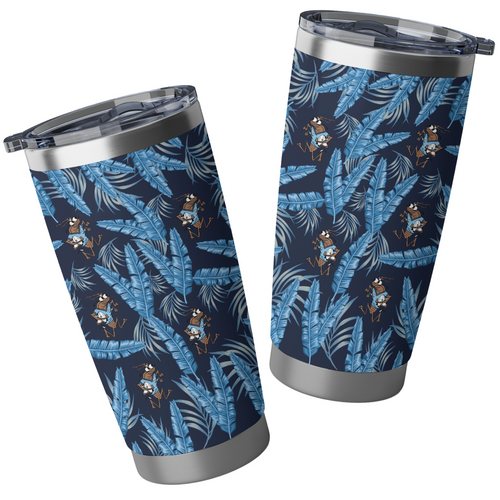 New South Wales Blues Tumbler Tropical Patterns New South Wales Blues Tumbler Tropical Patterns