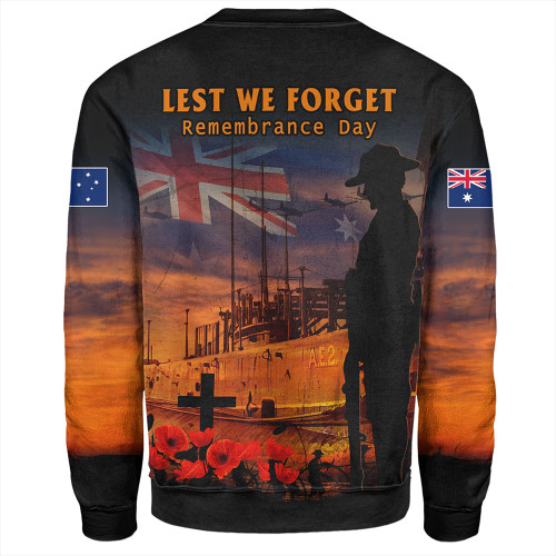 Australia Sweatshirt Sunset Of Sacrifice And Remembrance Day Honor Australia Sweatshirt Sunset Of Sacrifice And Remembrance Day Honor