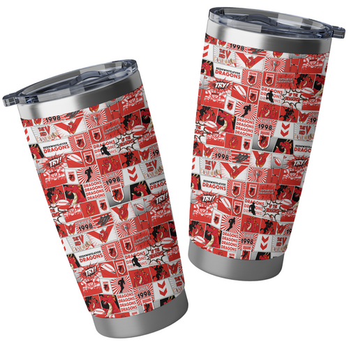 St. George Illawarra Dragons Tumbler Team Of Us Die Hard Fan Supporters Comic Style St. George Illawarra Dragons Tumbler Team Of Us Die Hard Fan Supporters Comic Style