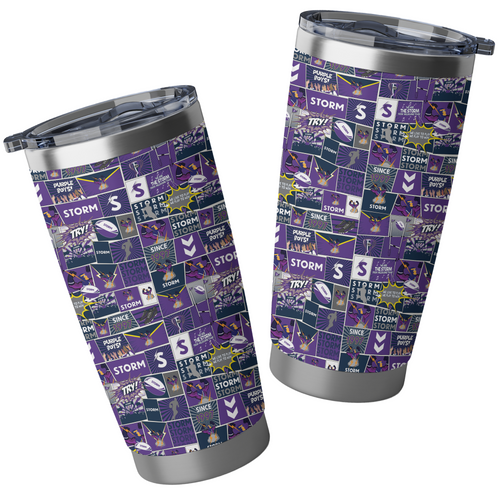 Melbourne Storm Tumbler Team Of Us Die Hard Fan Supporters Comic Style Melbourne Storm Tumbler Team Of Us Die Hard Fan Supporters Comic Style