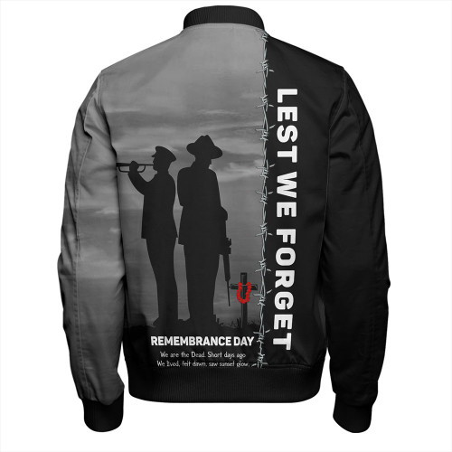 Australia Bomber Jacket Remembrance Day We Shall Not Forget We Will Remember Them Australia Bomber Jacket Remembrance Day We Shall Not Forget We Will Remember Them