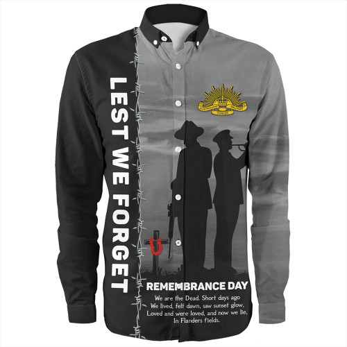 Australia Long Sleeve Shirt Remembrance Day We Shall Not Forget We Will Remember Them Australia Long Sleeve Shirt Remembrance Day We Shall Not Forget We Will Remember Them