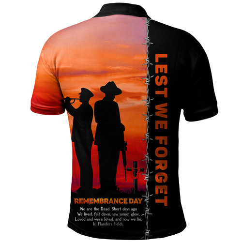 Australia Polo Shirt Remembrance Day We Shall Not Forget We Will Remember Them Australia Polo Shirt Remembrance Day We Shall Not Forget We Will Remember Them