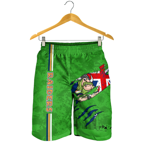 Canberra Raiders Men Short - Happy Australia Day Flag Scratch Style Canberra Raiders Men Short - Happy Australia Day Flag Scratch Style