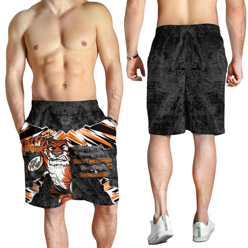 Wests Tigers Men Short - Theme Song Wests Tigers Men Short - Theme Song