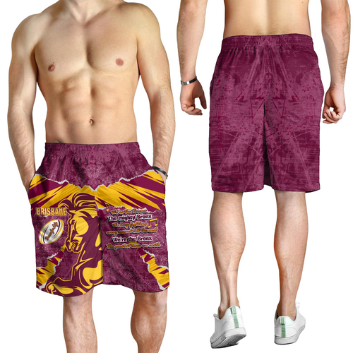 Brisbane Broncos Men Short - Theme Song Brisbane Broncos Men Short - Theme Song