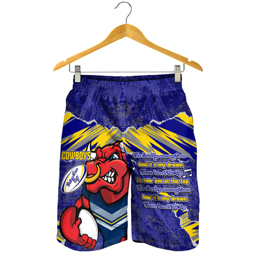 North Queensland Cowboys Men Short - Theme Song