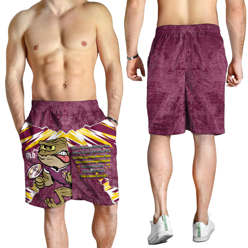 Queensland Maroons Men Short - Theme Song