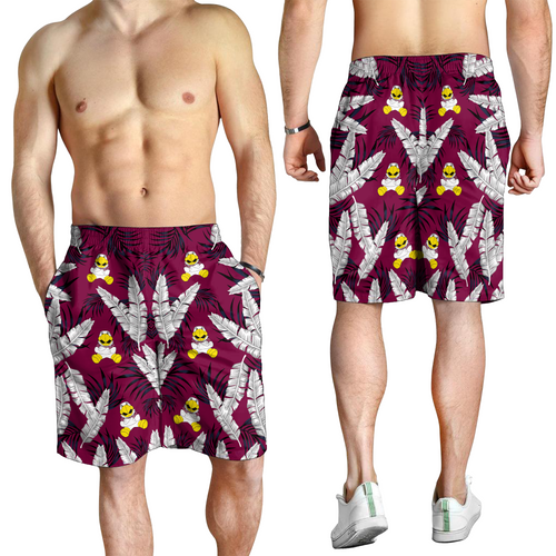 Manly Warringah Sea Eagles Men Short - Tropical Patterns