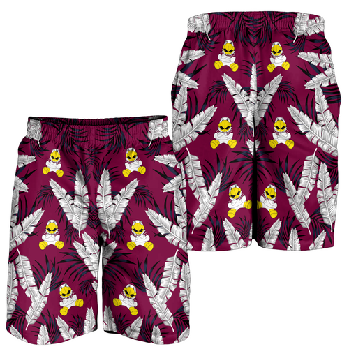 Manly Warringah Sea Eagles Men Short - Tropical Patterns