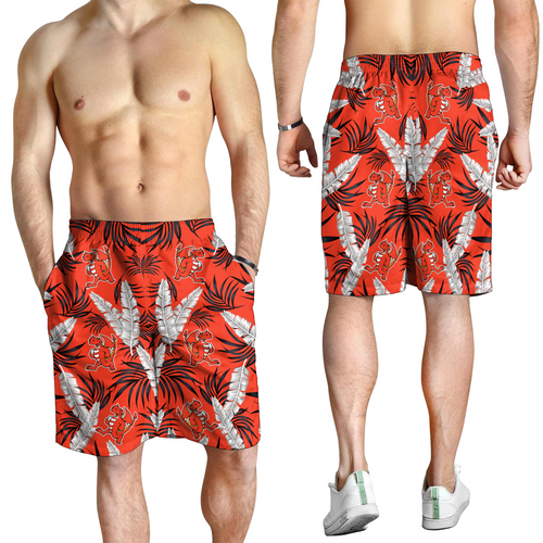 St. George Illawarra Dragons Men Short - Tropical Patterns St. George Illawarra Dragons Men Short - Tropical Patterns