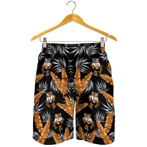 Wests Tigers Men Short - Tropical Patterns