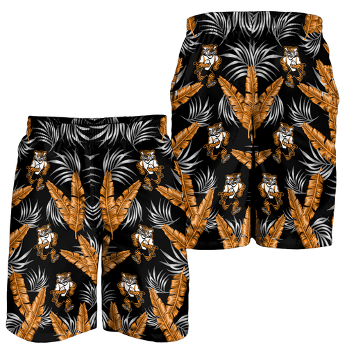 Wests Tigers Men Short - Tropical Patterns