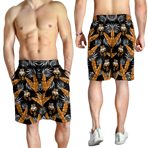 Wests Tigers Men Short - Tropical Patterns