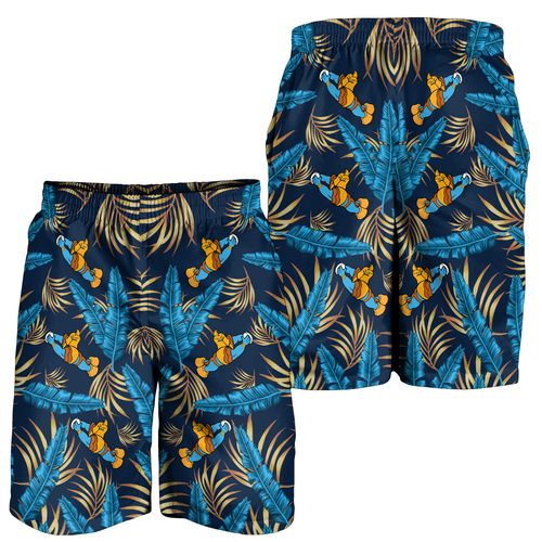 Gold Coast Titans Men Short - Tropical Patterns Gold Coast Titans Men Short - Tropical Patterns