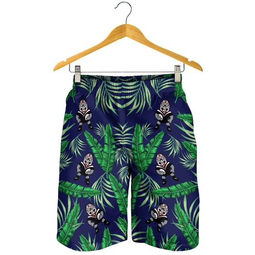 New Zealand Warriors Men Short - Tropical Patterns New Zealand Warriors Men Short - Tropical Patterns