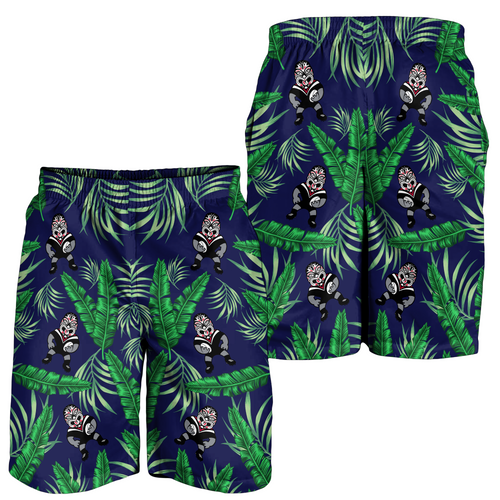 New Zealand Warriors Men Short - Tropical Patterns New Zealand Warriors Men Short - Tropical Patterns