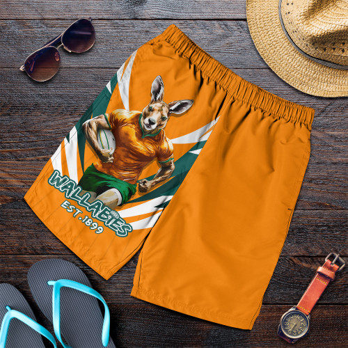 Australia Men Short - Wallabies Championship Sport Style Australia Men Short - Wallabies Championship Sport Style