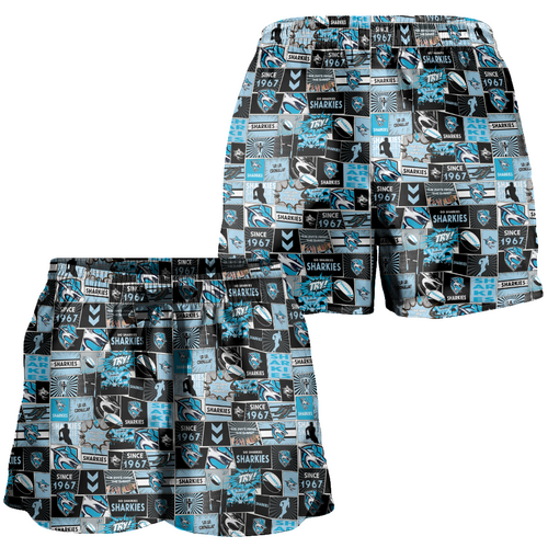 Cronulla-Sutherland Sharks Women Shorts - Team Of Us Die Hard Fan Supporters Comic Style