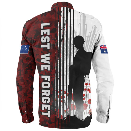 Australia Long Sleeve Shirt Spirit Of Remembrance Day Lest We Forget Australia Long Sleeve Shirt Spirit Of Remembrance Day Lest We Forget