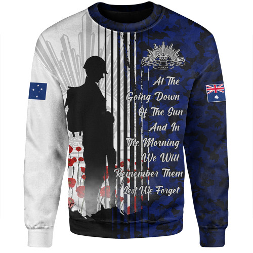 Australia Sweatshirt Spirit Of Remembrance Day Lest We Forget Australia Sweatshirt Spirit Of Remembrance Day Lest We Forget