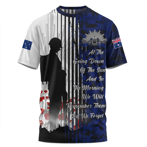 Australia T-Shirt Spirit Of Remembrance Day Lest We Forget Australia T-Shirt Spirit Of Remembrance Day Lest We Forget