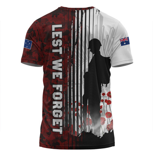 Australia T-Shirt Spirit Of Remembrance Day Lest We Forget Australia T-Shirt Spirit Of Remembrance Day Lest We Forget