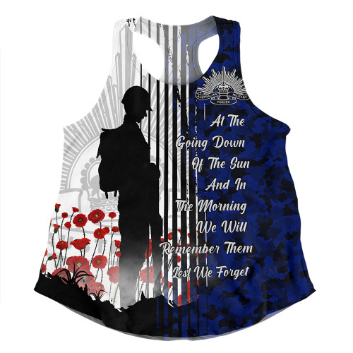 Australia Women Racerback Singlet Spirit Of Remembrance Day Lest We Forget Australia Women Racerback Singlet Spirit Of Remembrance Day Lest We Forget