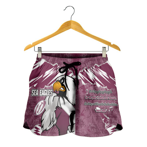 Manly Warringah Sea Eagles Women Shorts - Theme Song