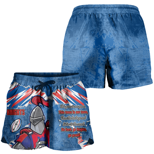 Newcastle Knights Women Shorts - Theme Song Newcastle Knights Women Shorts - Theme Song