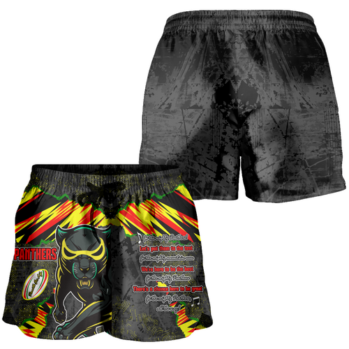 Penrith Panthers Women Shorts - Theme Song Penrith Panthers Women Shorts - Theme Song