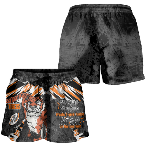 Wests Tigers Women Shorts - Theme Song