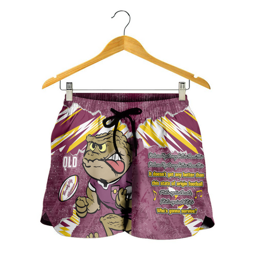 Queensland Maroons Women Shorts - Theme Song