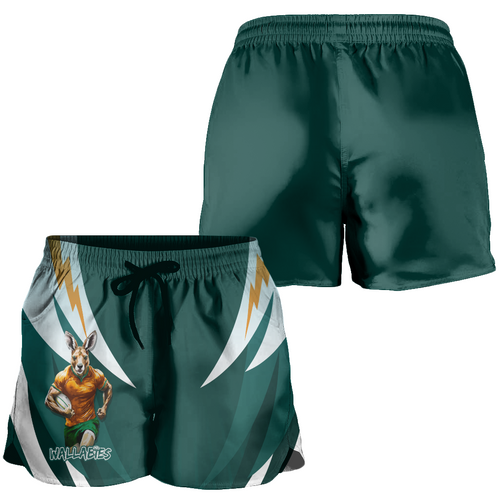 Australia Women Shorts - Wallabies Championship Sport Style Australia Women Shorts - Wallabies Championship Sport Style