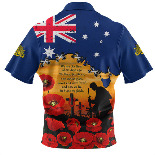 Australia Hawaiian Shirt Remembrance Day Fields Of Poppies Honoring The Fallen Australia Hawaiian Shirt Remembrance Day Fields Of Poppies Honoring The Fallen